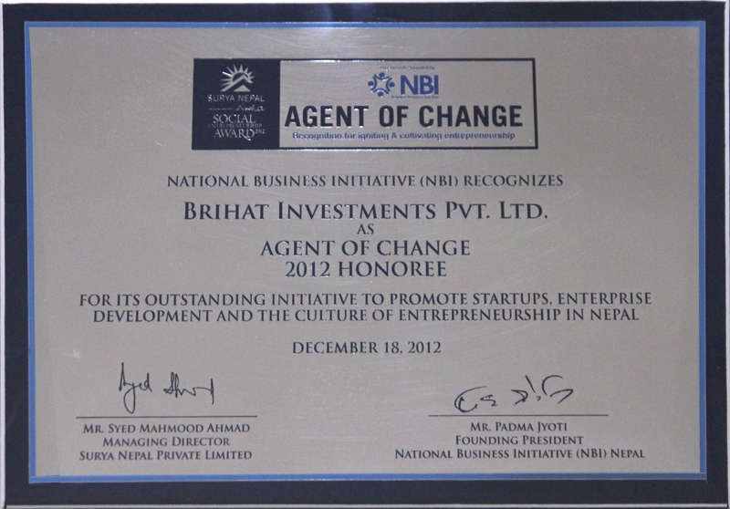 NBI Agent of Change
